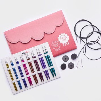 47424 Набір знімних спиць Deluxe Zing KnitPro (13см)