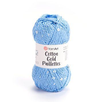 Cotton Gold Paillettes 7110