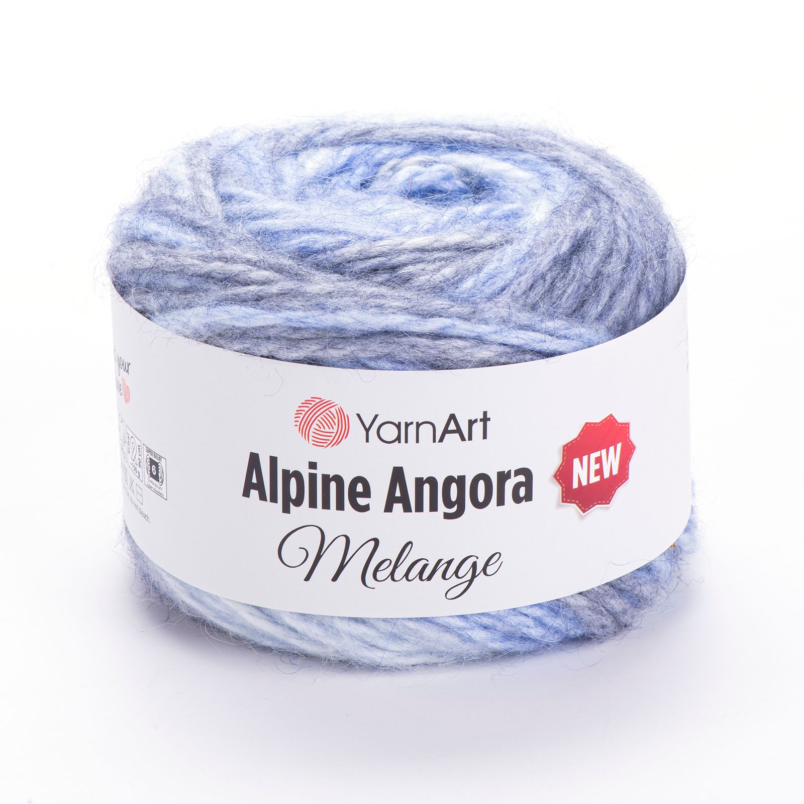 Alpine Angora Melange New 6401