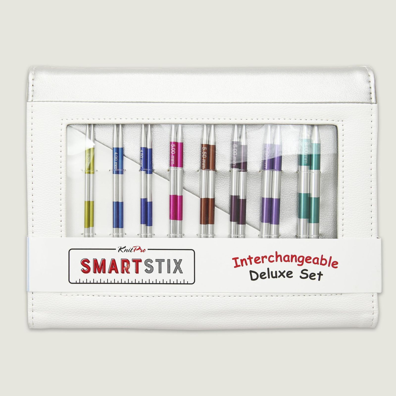 42140 Набір алюмінієвих знімних спиць «Deluxe» (Normal) Smartstix KnitPro