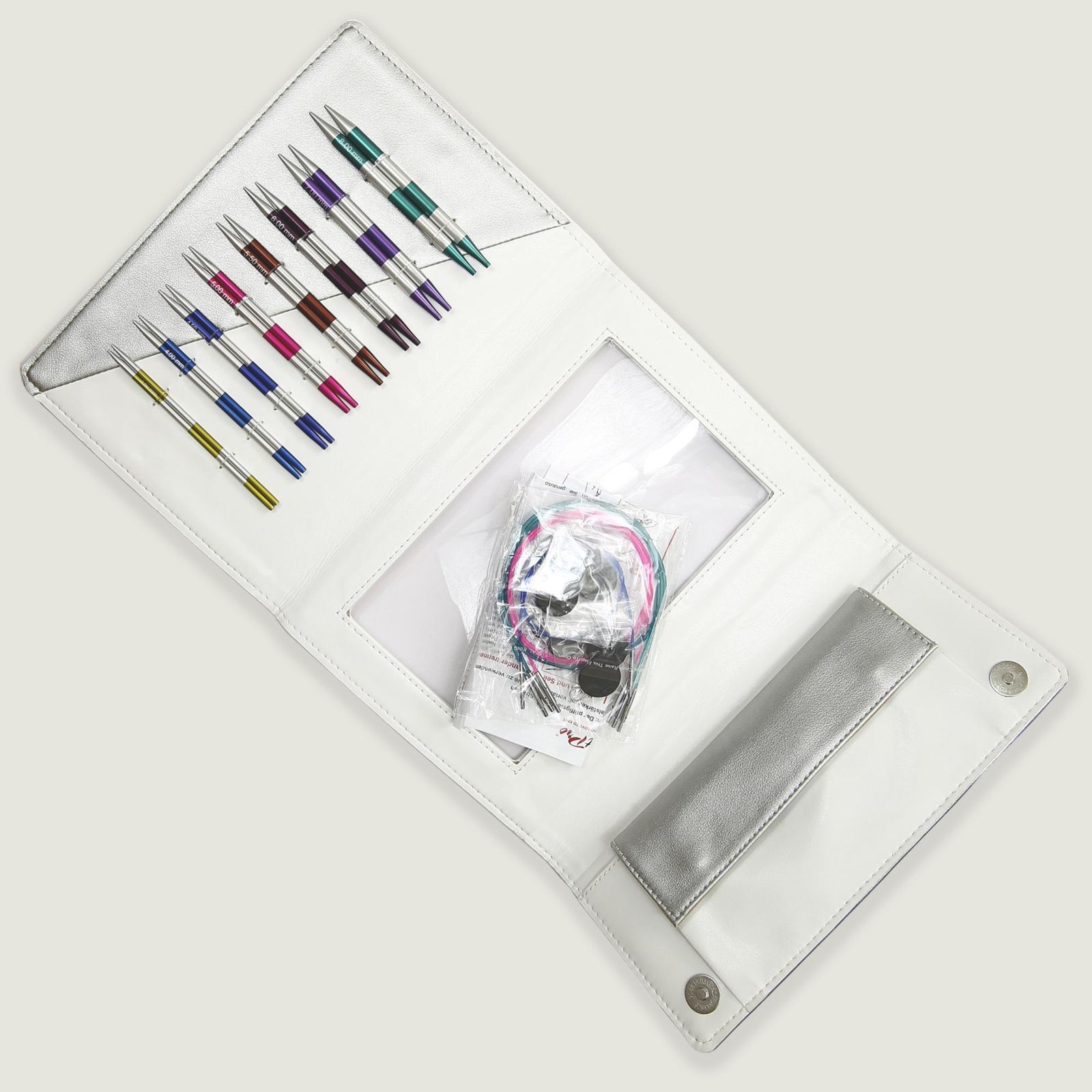 42140 Набір алюмінієвих знімних спиць «Deluxe» (Normal) Smartstix KnitPro