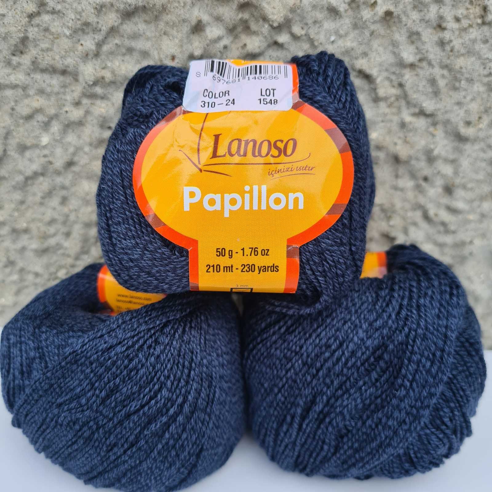 Papillon 310 т. синий, Темно-синий
