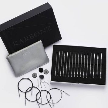 41630 Подарунковий набір карбонових спиць Karbonz Knit Pro (Box of Joy) (13см)