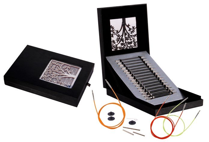 41620 Подарочный набор карбоновых спиц Karbonz Knit Pro (Box of Joy)