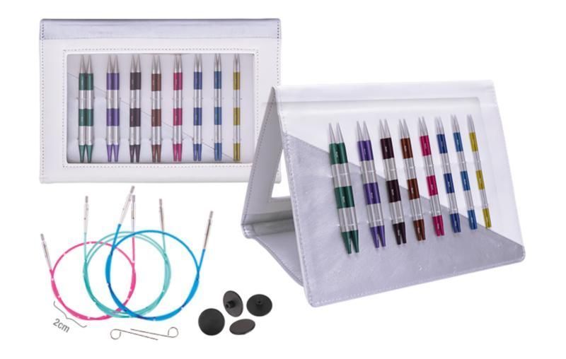 42140 Набір алюмінієвих знімних спиць «Deluxe» (Normal) Smartstix KnitPro
