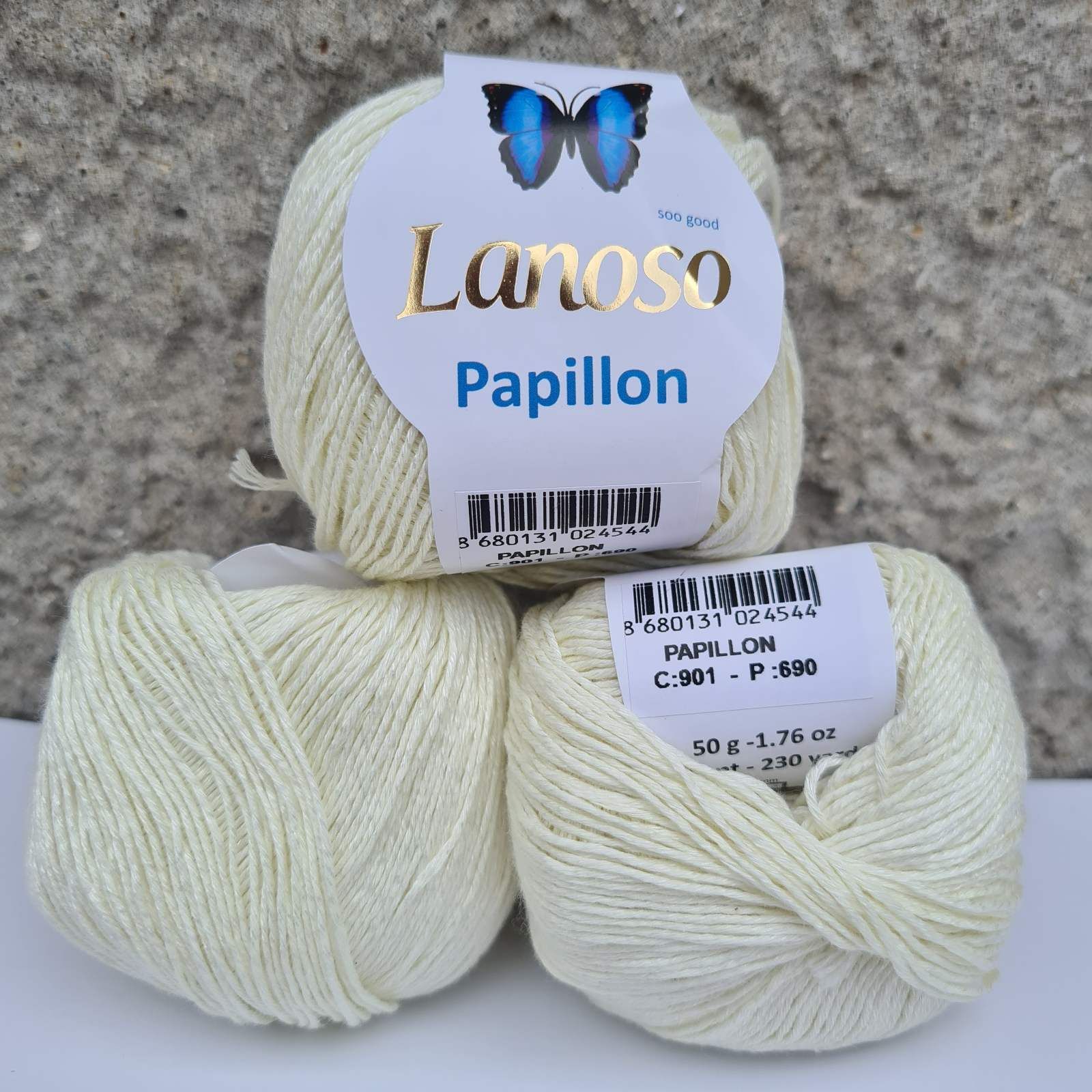 Papillon 901 крем, Молочний беж