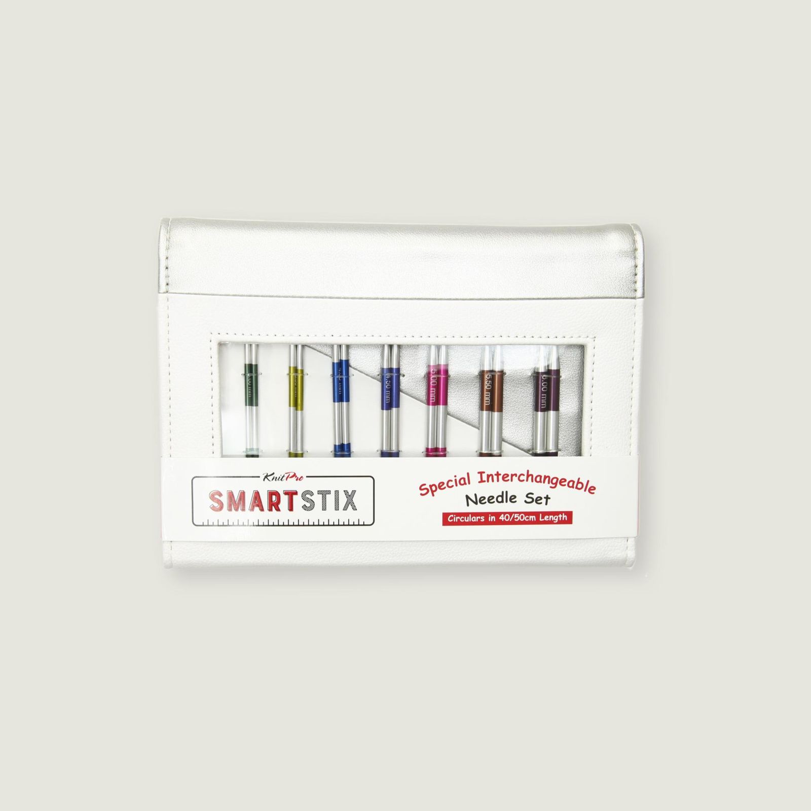 42161 Набір алюмінієвих знімних коротких спиць &#171;Deluxe&#187; (Special) Smartstix KnitPro