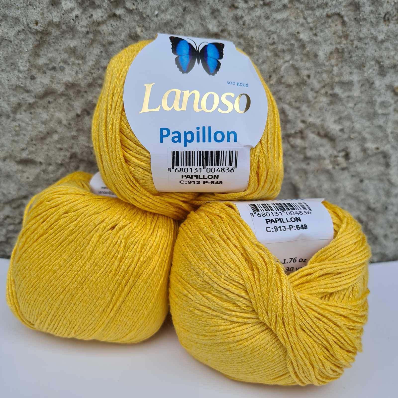 Papillon 913 жовтий, Жовтий