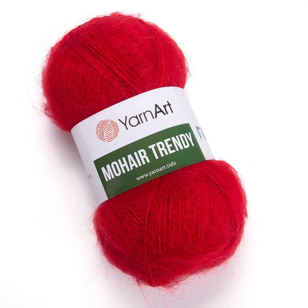 Mohair Trendy – 105, Червоний