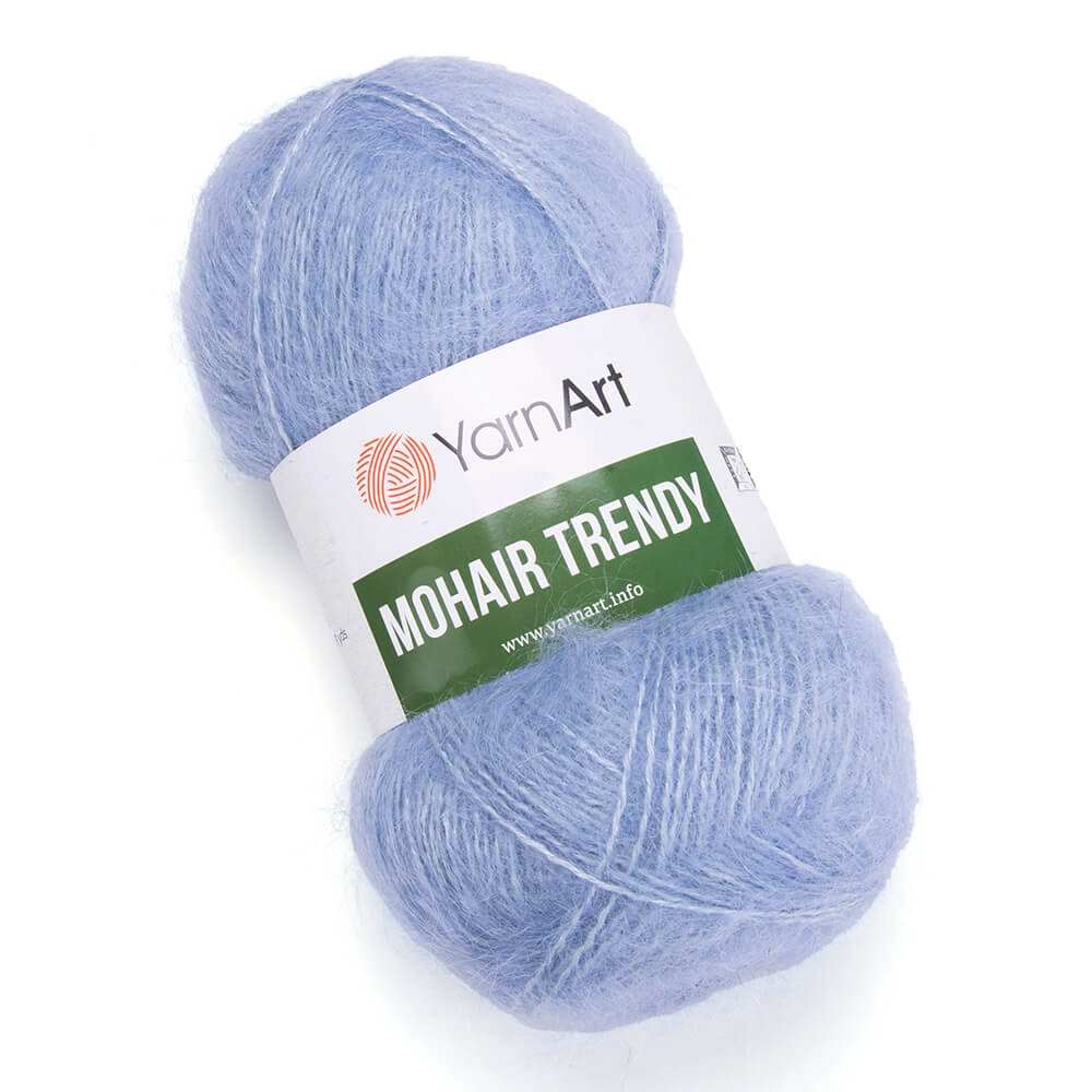 Mohair Trendy – 107, Блакитний