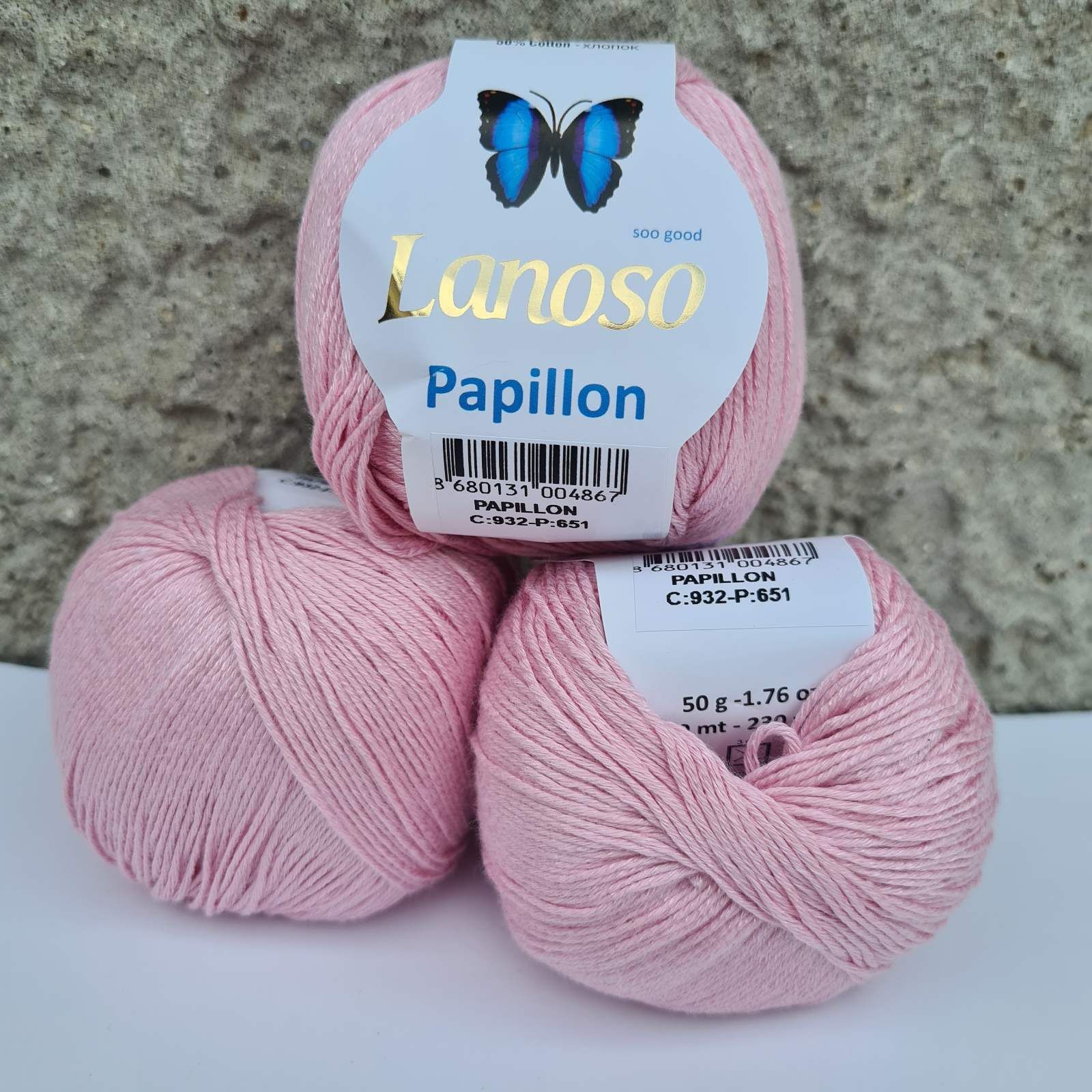 Papillon 932 св. рожевий, Рожевий