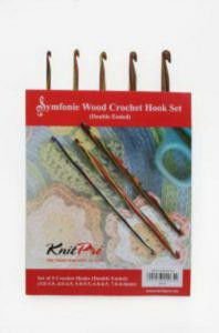 20730 Набор деревянных двухсторонних крючков для вязания Symfonie Wood KnitPro