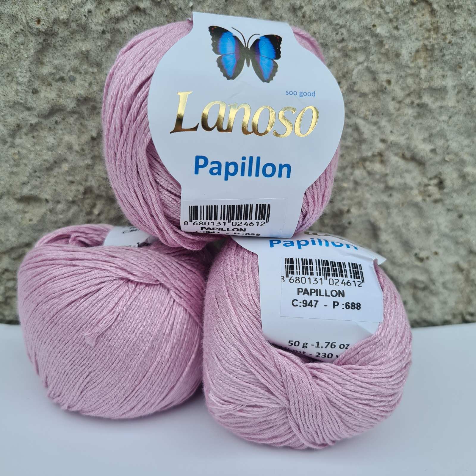 Papillon 947, Рожевий