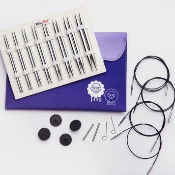 10616 Набір знімних металевих спиць Deluxe Nova Metal KnitPro