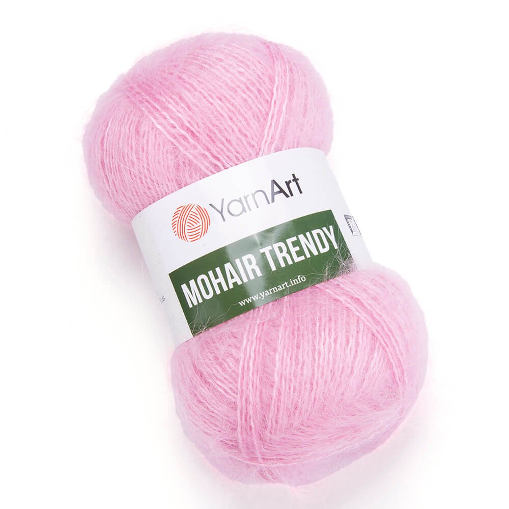 Mohair Trendy – 127, Рожевий