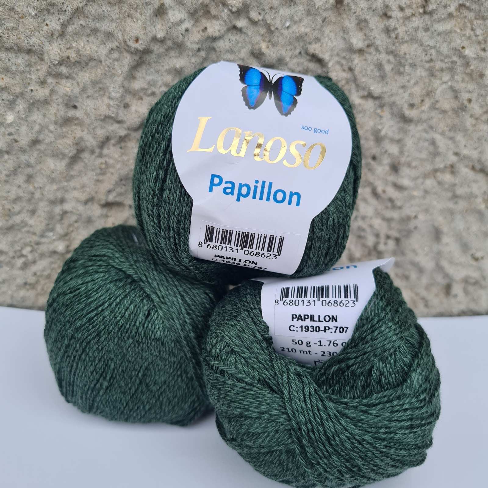 Papillon 1930 зелений, Зелений