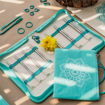 36302 НАБІР ЗЙОМНИХ ПОВОРОТНИХ МЕТАЛЕВИХ СПИЦЬ 13СМ &laquo;THE BELIEVE SET&raquo; MINDFUL COLLECTION KNITPRO